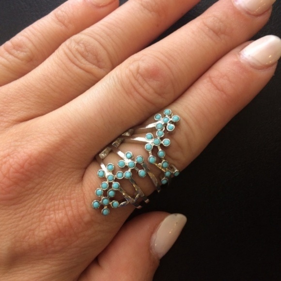 Jessica Elliot Jewelry - Host Pick - Only 1 Avail Turquoise Wisteria Ring